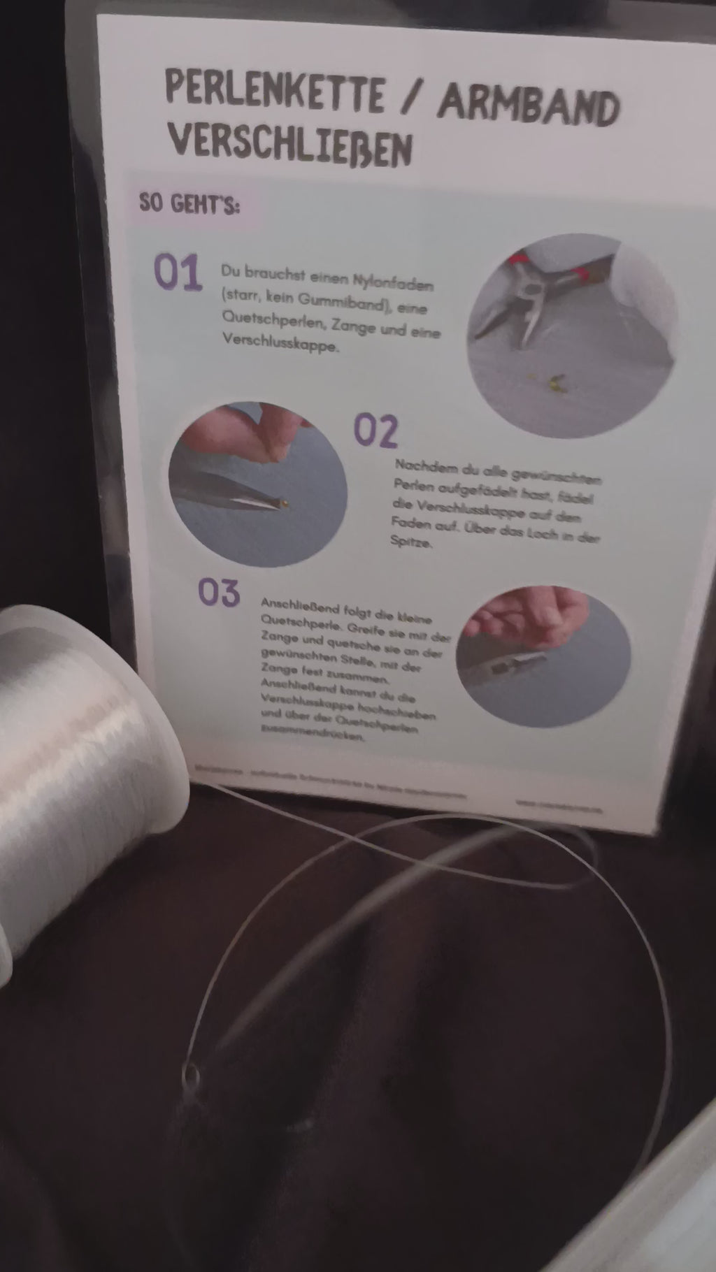 Süßwasserperlen DIY Armband Box – Perfekt für JGA und Mädelsabend