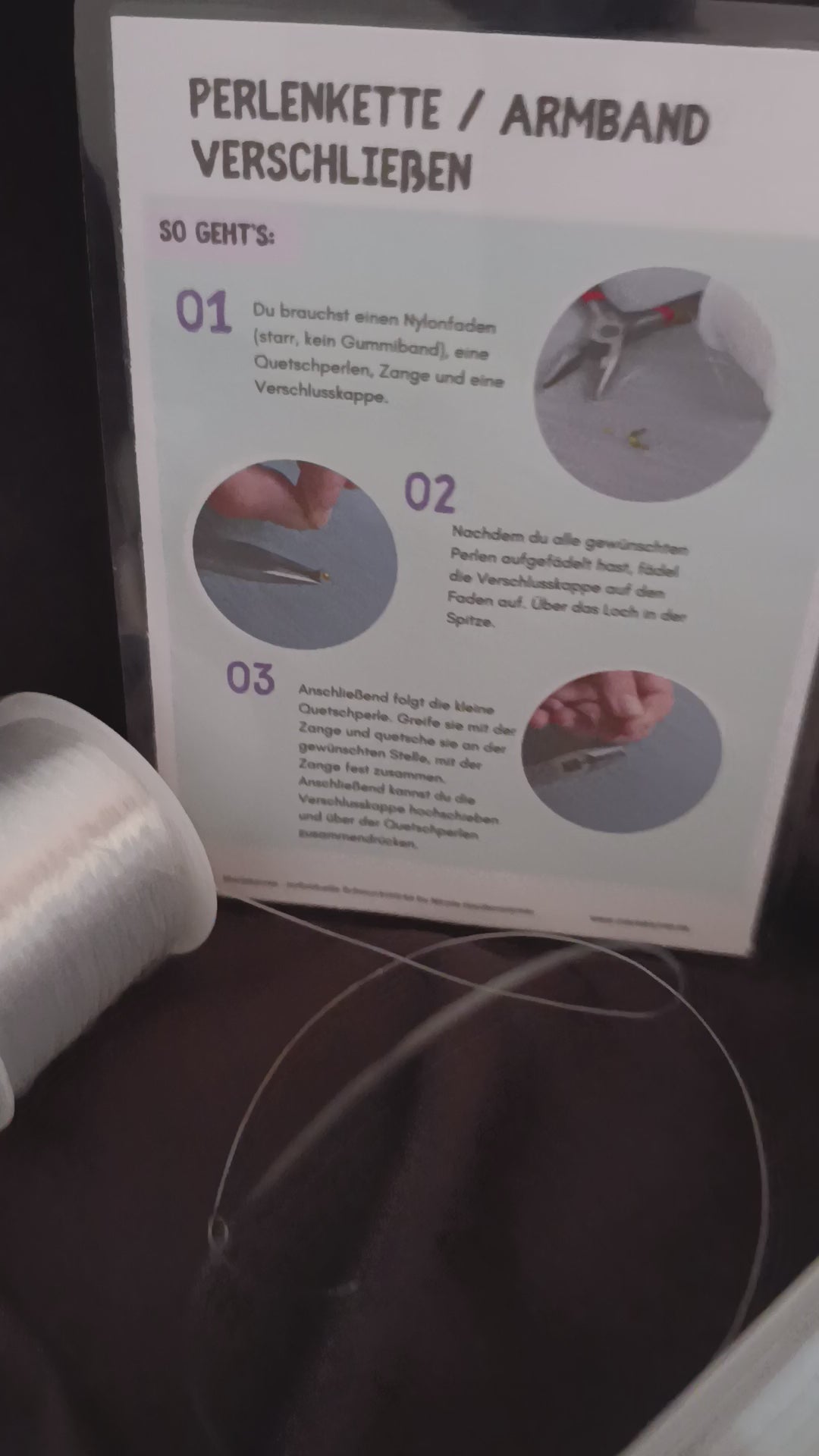 Süßwasserperlen DIY Armband Box – Perfekt für JGA und Mädelsabend