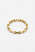 Perlenring gold - zarter Ring