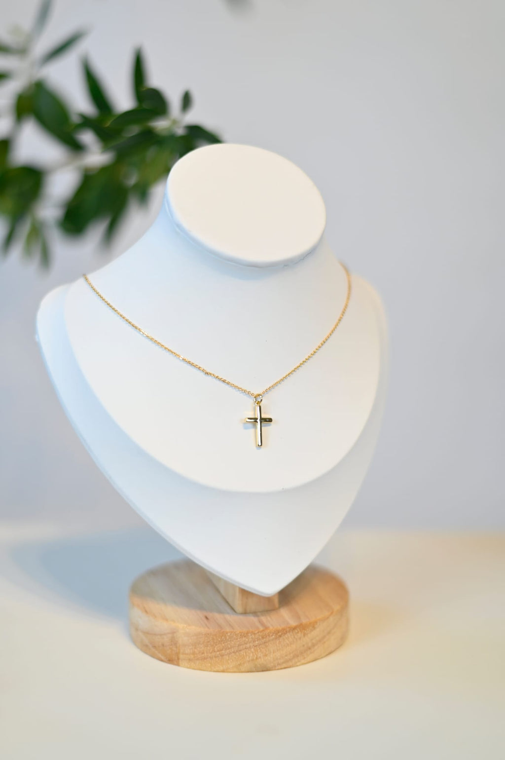 Kinderkette/Halskette Kreuz - Geschenk Erstkommunion/Taufe/Glück/Gottes Segen