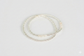 Modern Pearl Bracelet – Hämatit-Perlenarmband silber-glänzend