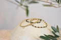 Schmuckset 'Katja' schwarz-gold Perlenarmbänder