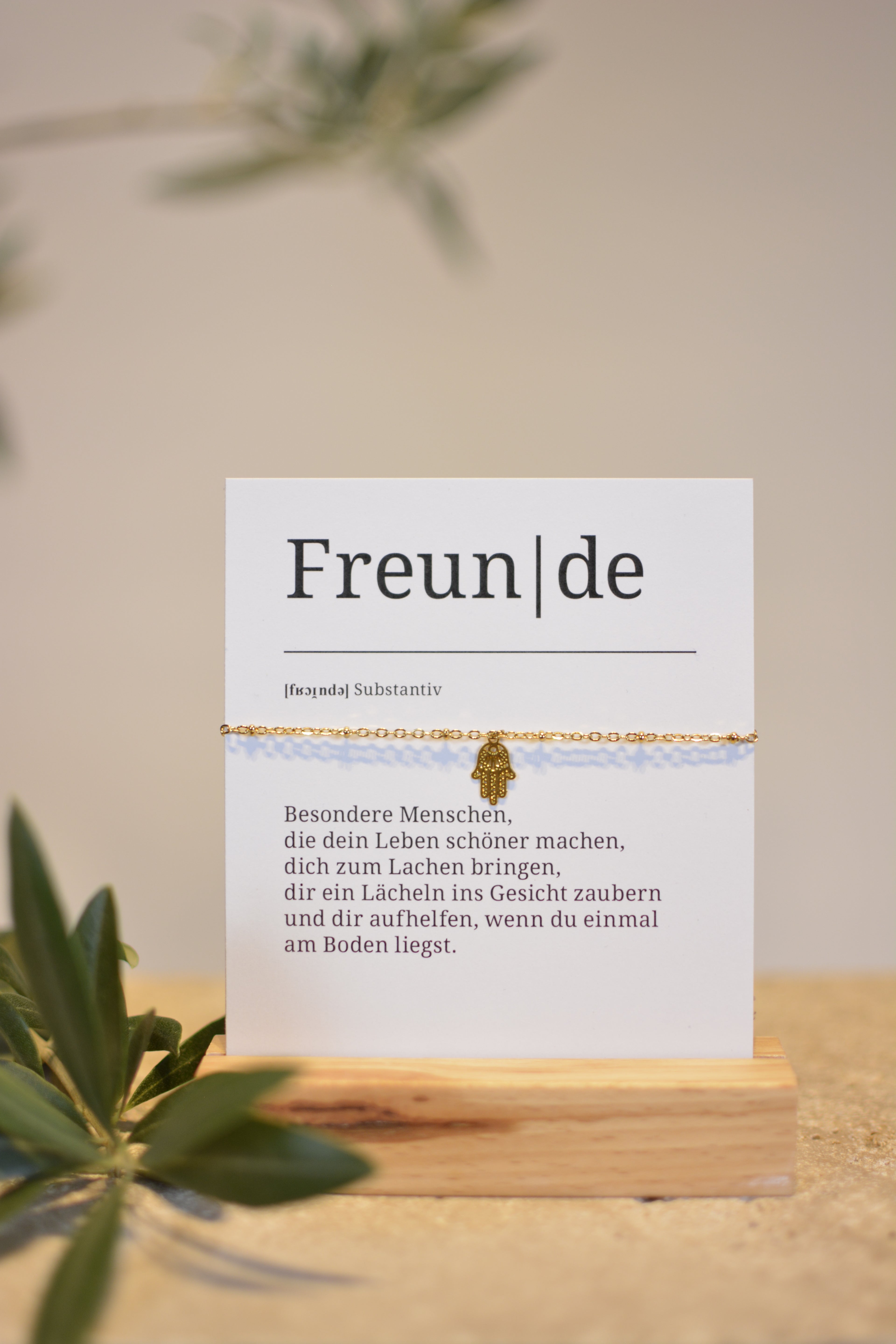 Damen-Armkettchen-Set Gold – Filigrane Talisman-Anhänger