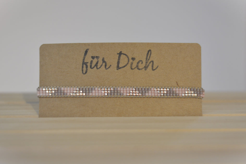 Minimalistisches Miyuki-Armband – Boho-Stil mit Triangel-Muster