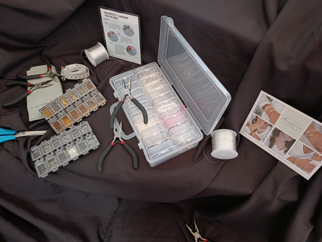 Süßwasserperlen DIY Armband Box – Perfekt für JGA und Mädelsabend