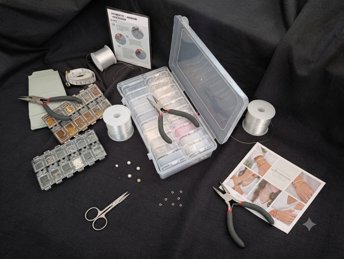 Süßwasserperlen DIY Armband Box – Perfekt für JGA und Mädelsabend