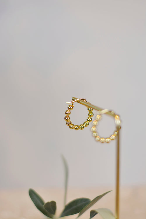 Bubble Creolen – Minimalistisches Kugel-Design