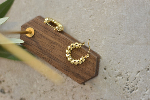 Creolen Bubble „Boho Chic“ – Moderne Edelstahl‑Ohrringe im Trend‑Design