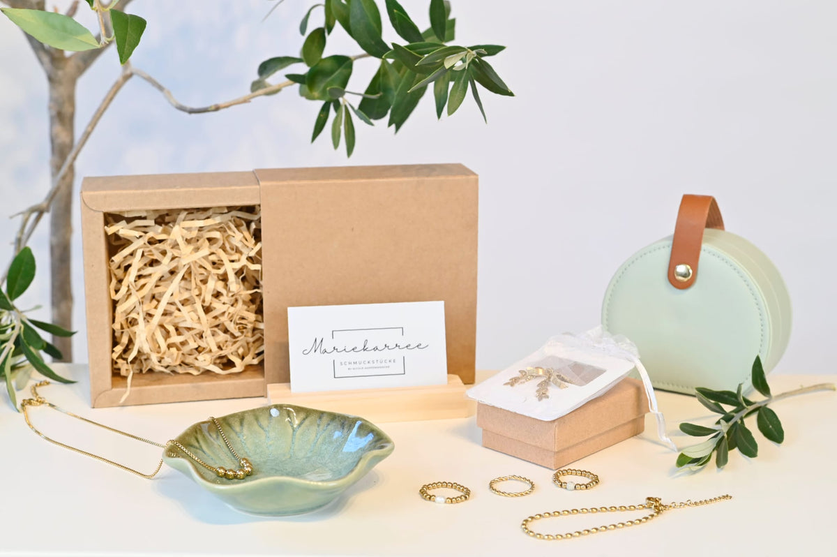 Geschenkkarton - Faltkarton für Schmuck