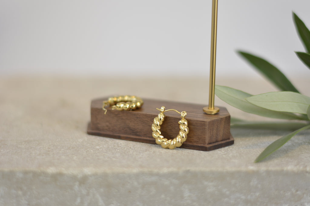 Creolen Bubble „Boho Chic“ – Moderne Edelstahl‑Ohrringe im Trend‑Design