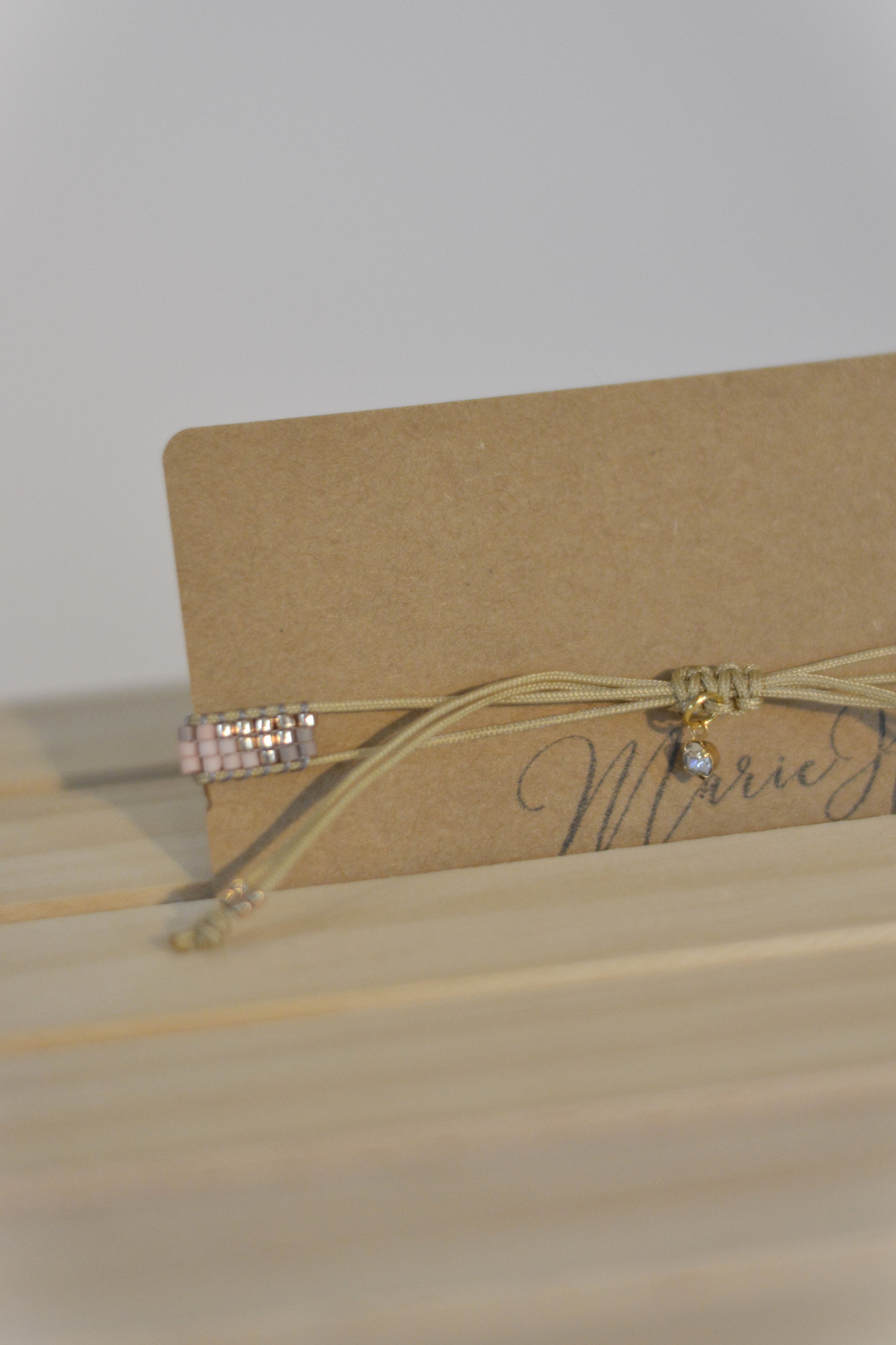 Minimalistisches Miyuki-Armband – Boho-Stil mit Triangel-Muster