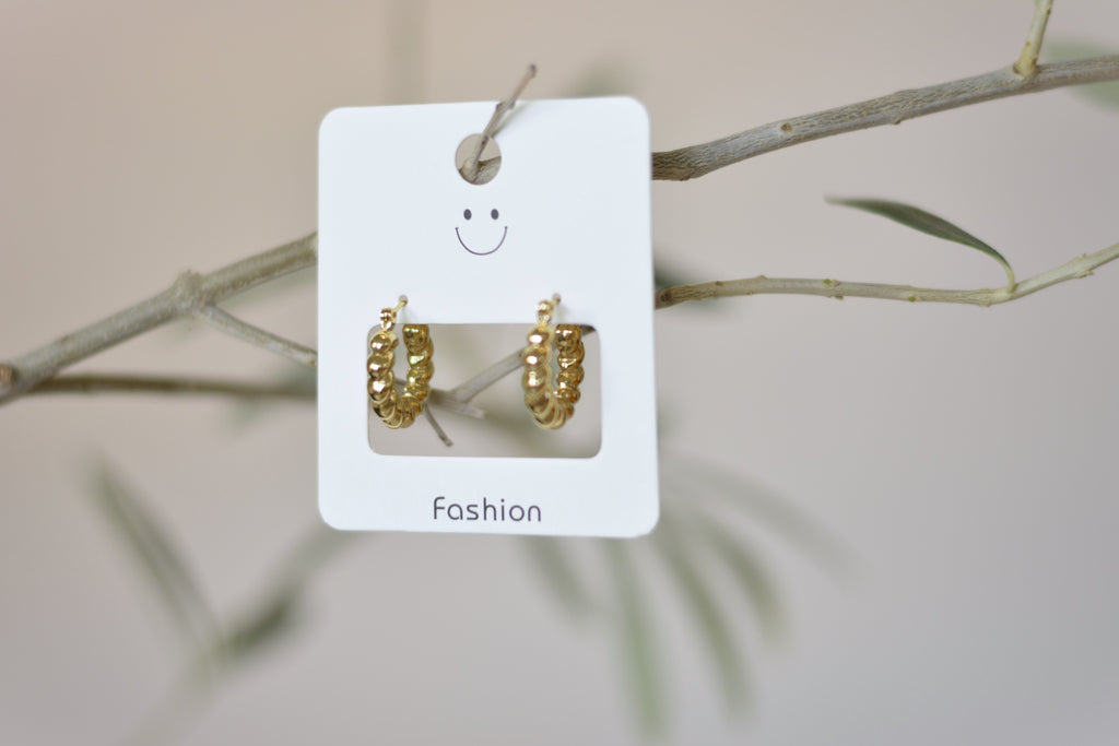 Creolen Bubble „Boho Chic“ – Moderne Edelstahl‑Ohrringe im Trend‑Design