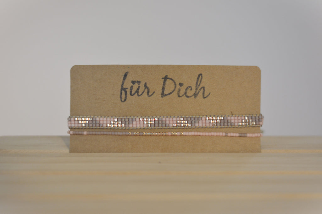Minimalistisches Miyuki-Armband – Boho-Stil mit Triangel-Muster