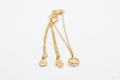 Damen-Armkettchen-Set Gold – Filigrane Talisman-Anhänger