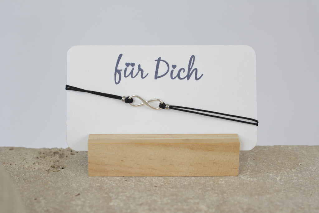 Infinity-Armband filigran - 925 er silber Verbinder Unendlichkeitszeichen