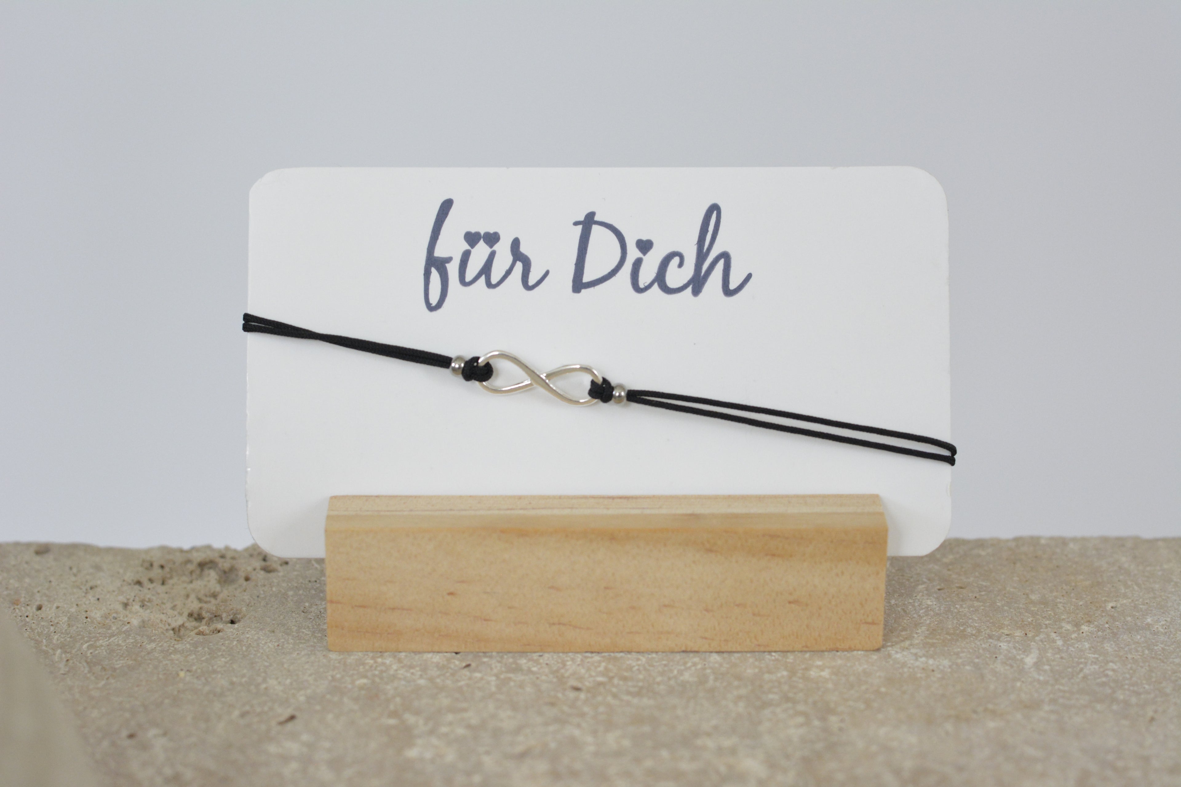 Infinity-Armband filigran - 925 er silber Verbinder Unendlichkeitszeichen