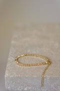 Minimalistisches Kugelarmband in Gold-Optik