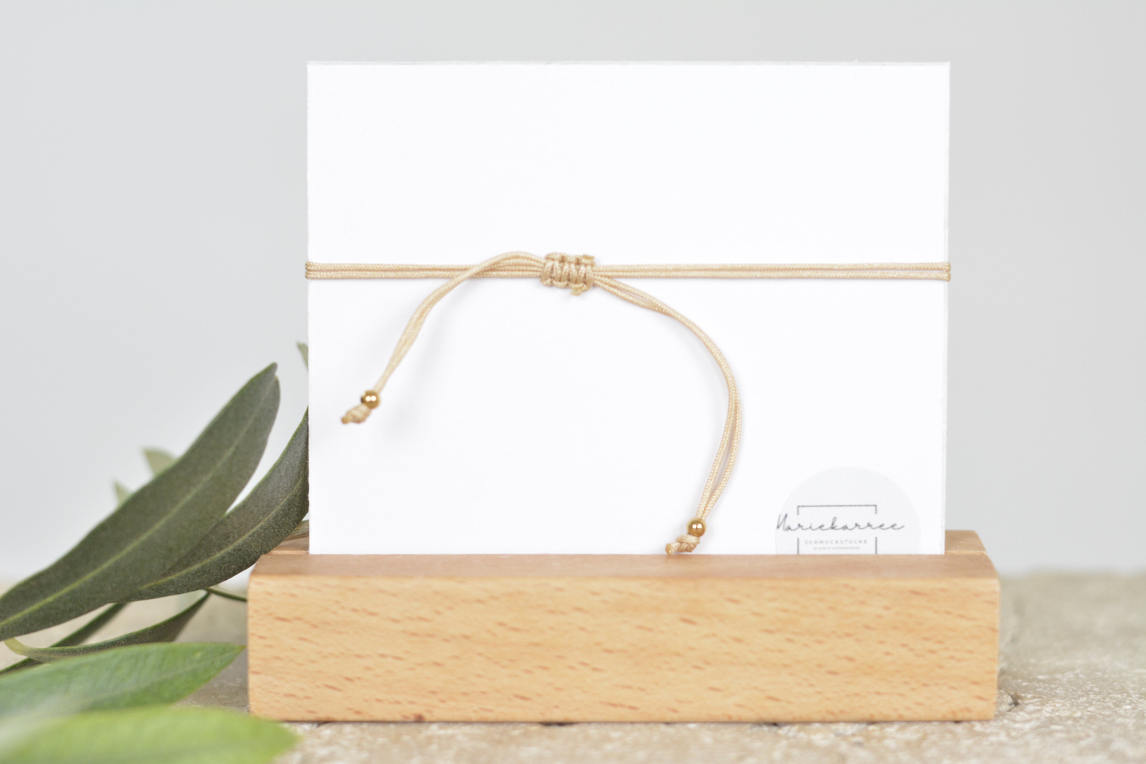 Zartes Nylonband mit Lebensbaum Geschenk für Familie Schwester Mama oder beste Freundin passende Geschenkkarte Baum des Lebens Freundschaft